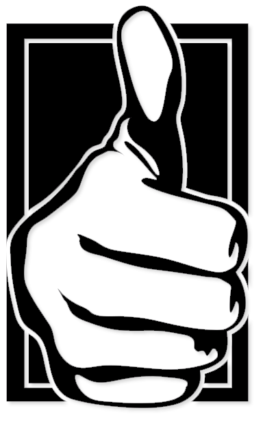 Cooper Dillon Books thumbs up logo